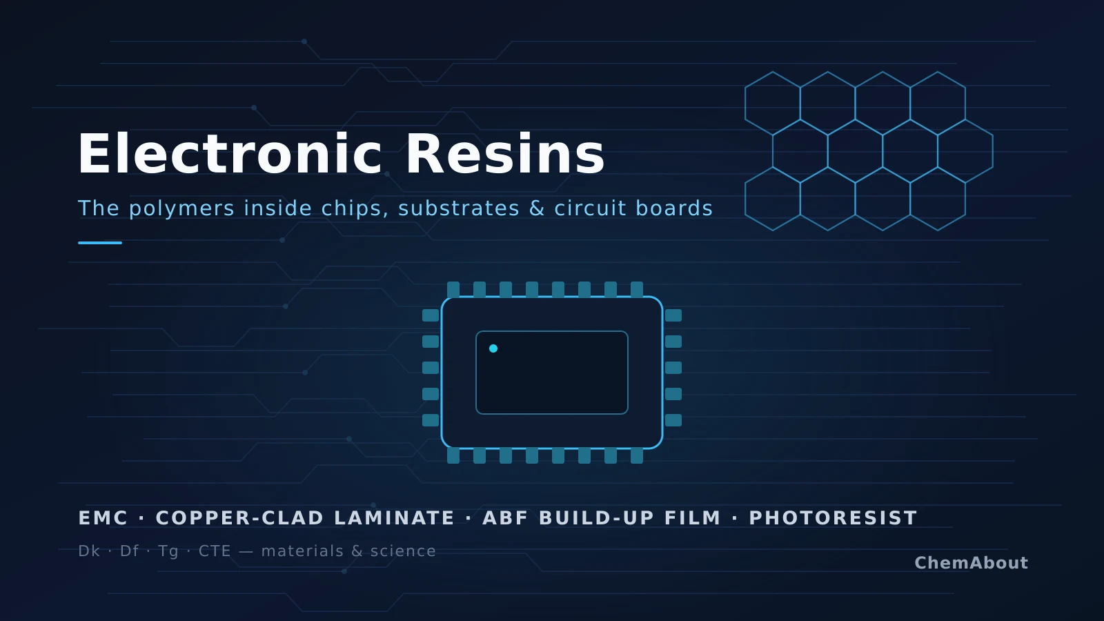 What Are Electronic Resins? The Polymers Inside Chips, Substrates, and Circuit Boards